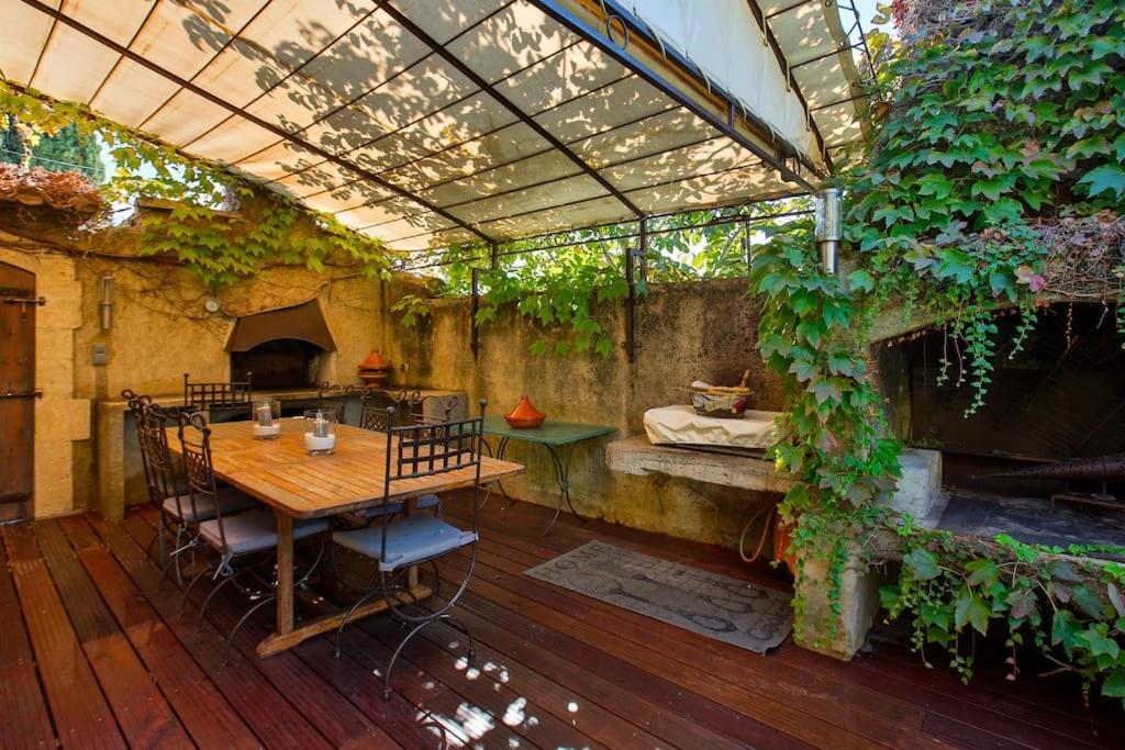 Villa Mas D'Ange en Provence Les Taillades Exterior foto