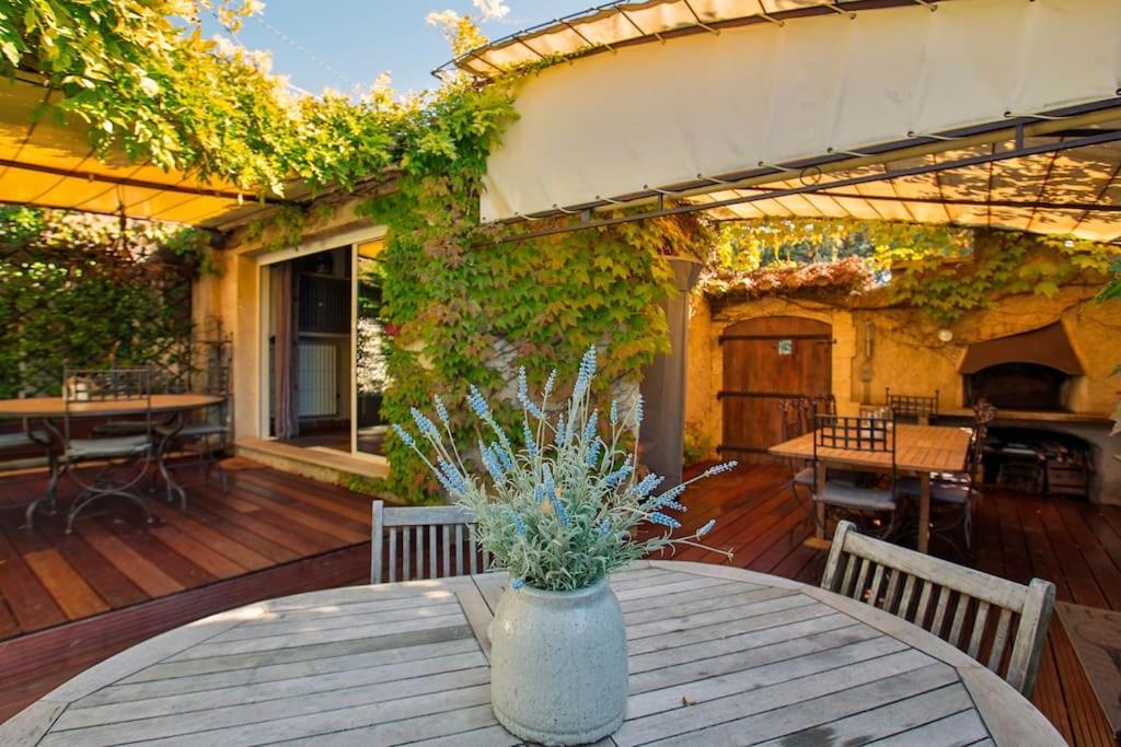 Villa Mas D'Ange en Provence Les Taillades Exterior foto