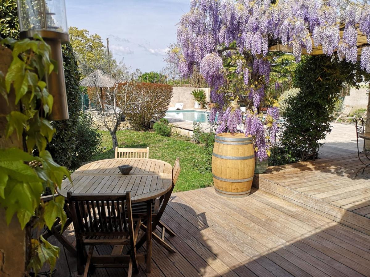Villa Mas D'Ange en Provence Les Taillades Exterior foto