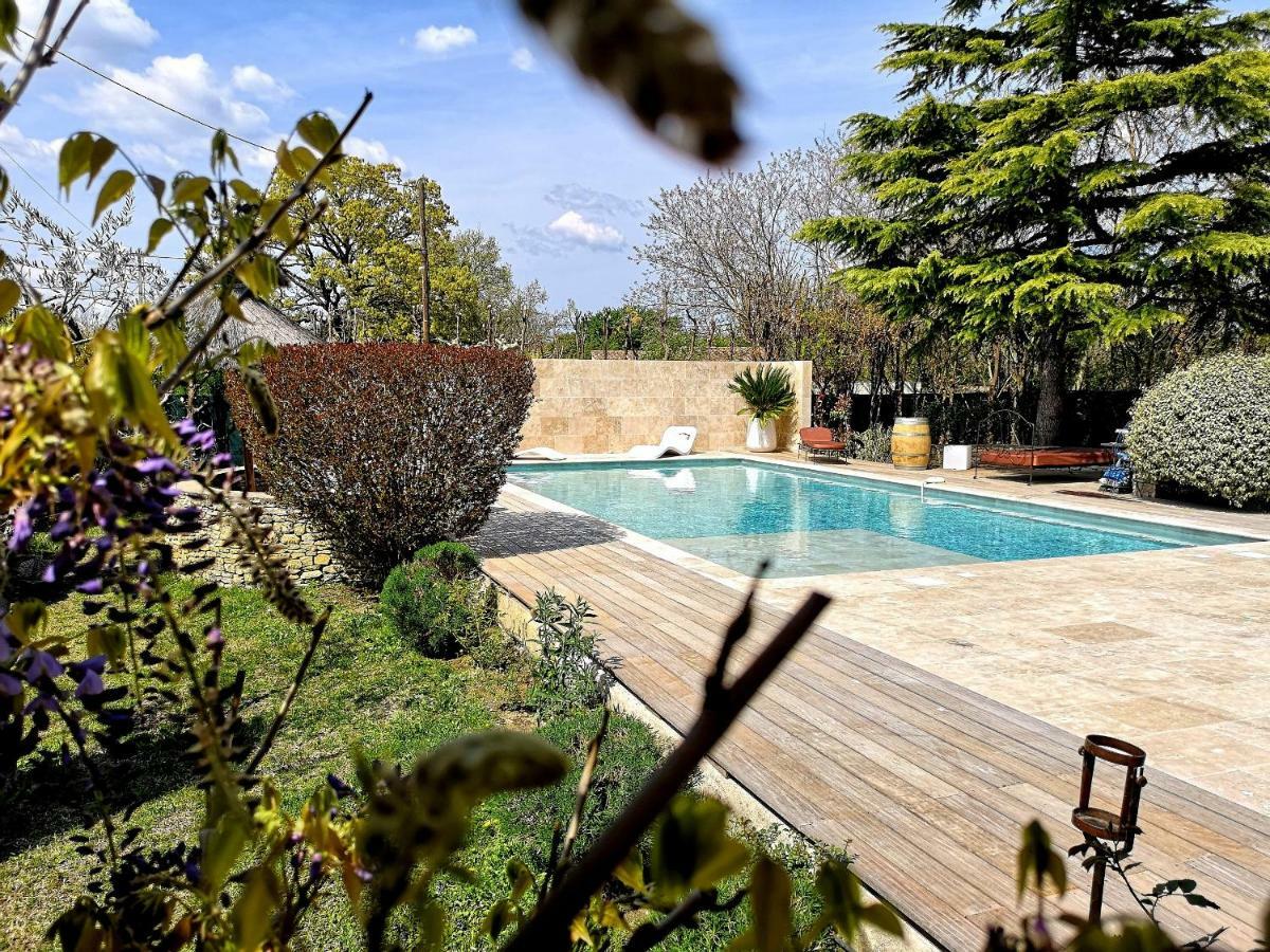 Villa Mas D'Ange en Provence Les Taillades Exterior foto
