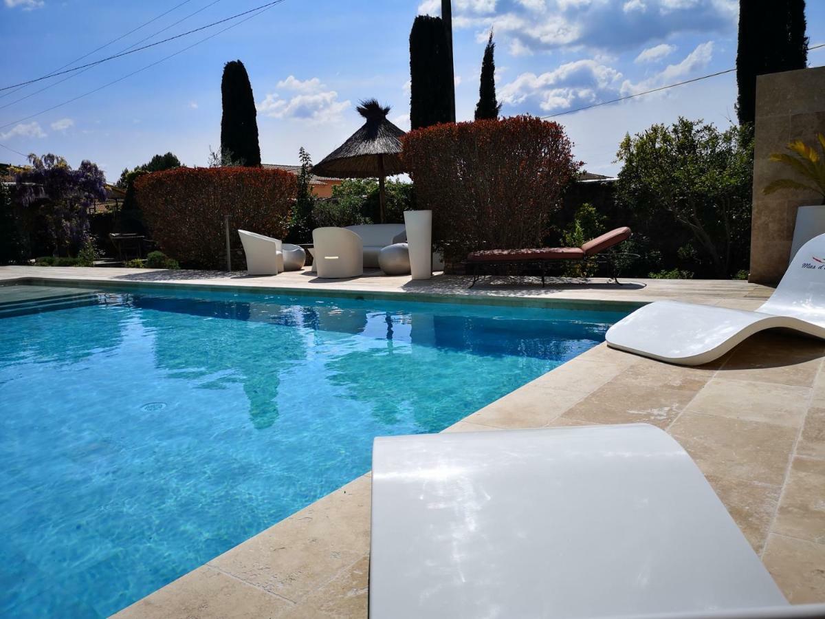 Villa Mas D'Ange en Provence Les Taillades Exterior foto